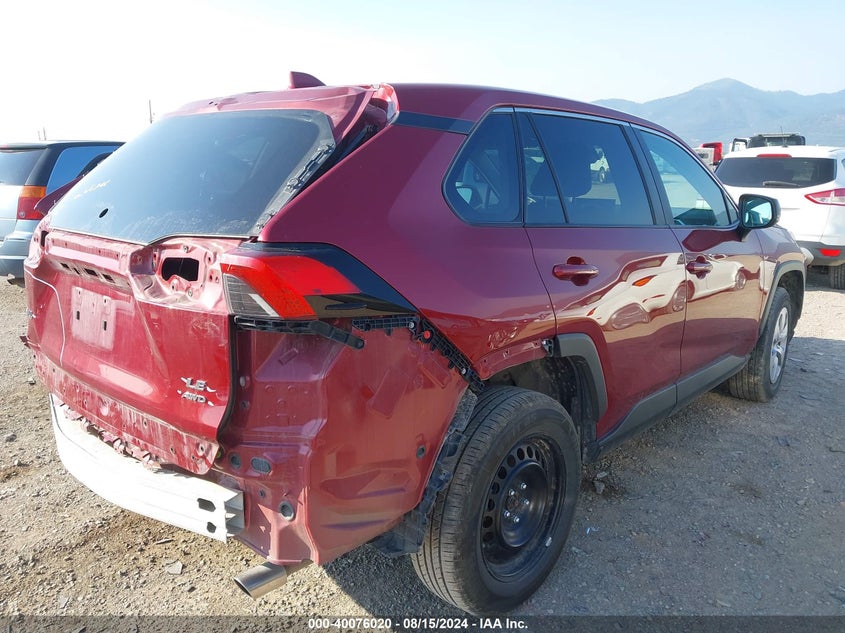 2022 TOYOTA RAV4 2.5L I-4 DI, DOHC, V(VIN: 2T3F1RFV5NW284937