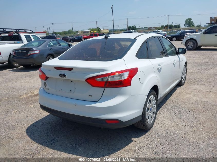 2012 Ford Focus Se VIN: 1FAHP3F21CL201410 Lot: 40076025