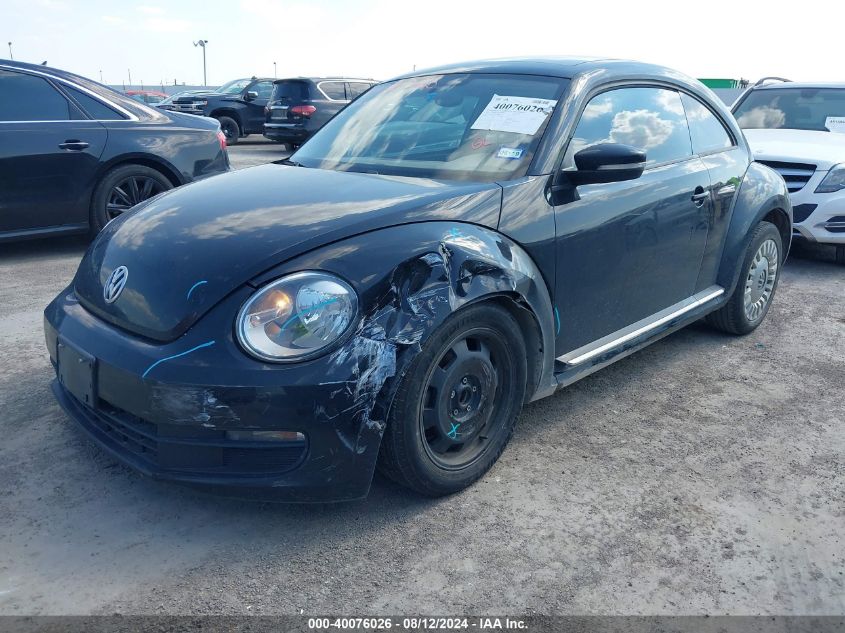 2013 Volkswagen Beetle 2.5L VIN: 3VWJX7AT8DM663673 Lot: 40076026