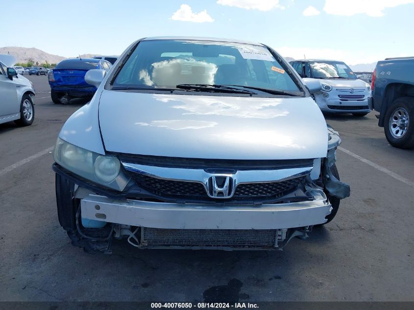 2010 Honda Civic Lx VIN: 19XFA1F59AE018585 Lot: 40076050