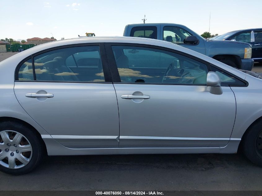 2010 Honda Civic Lx VIN: 19XFA1F59AE018585 Lot: 40076050