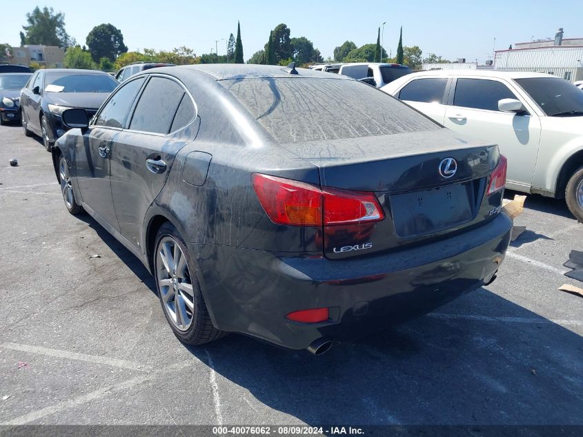 2008 Lexus Is 250 VIN: JTHBK262282059945 Lot: 40076062