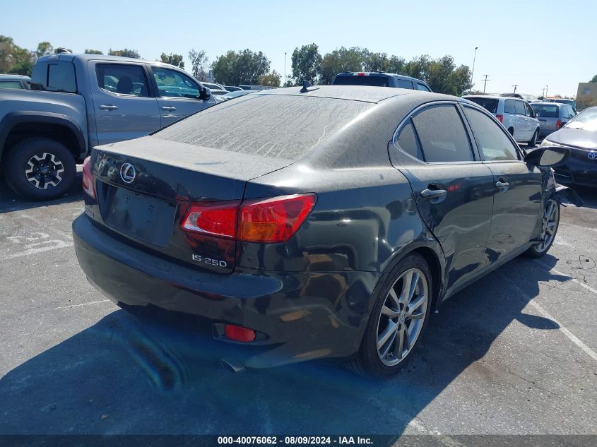 2008 Lexus Is 250 VIN: JTHBK262282059945 Lot: 40076062