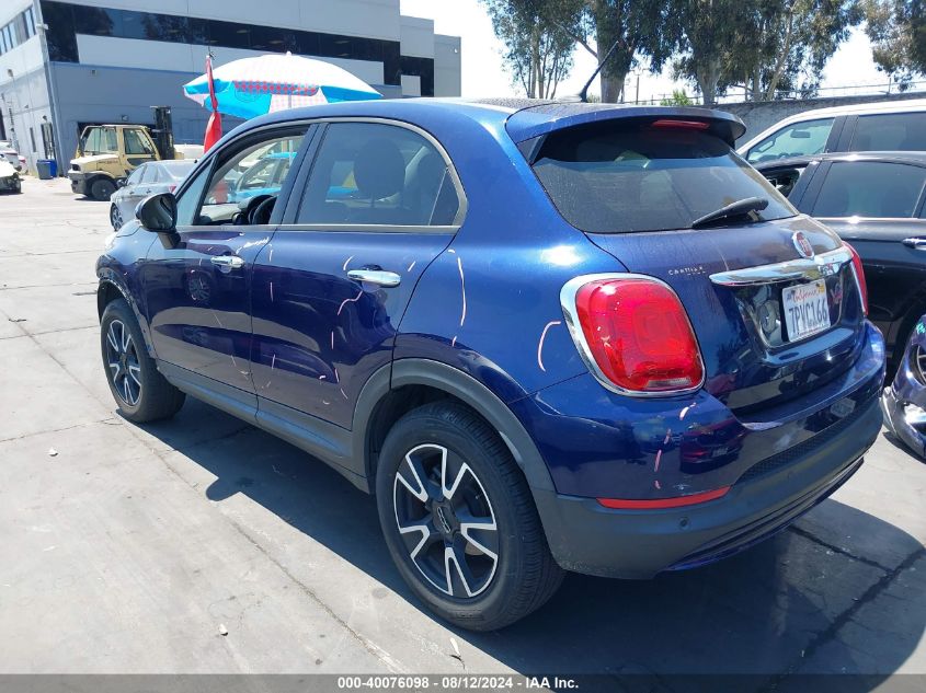 2016 Fiat 500X Easy VIN: ZFBCFYBT4GP381714 Lot: 40076098