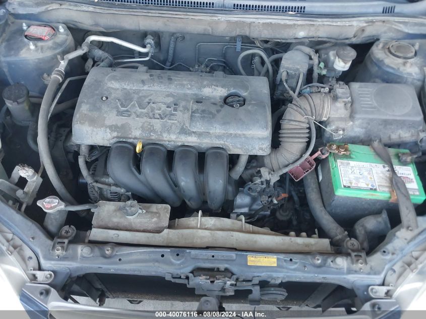 2003 Toyota Corolla S VIN: 1NXBR32E23Z186044 Lot: 40076116