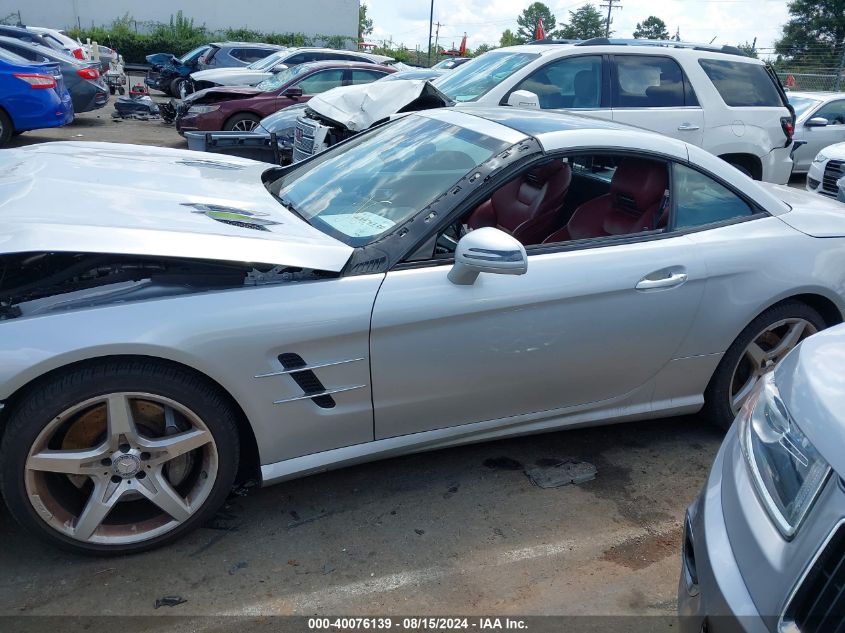 2013 Mercedes-Benz Sl 550 VIN: WDDJK7DA2DF013965 Lot: 40076139