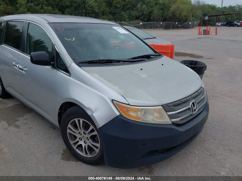 2012 Honda Odyssey Ex-L VIN: 5FNRL5H65CB069230 Lot: 40076149