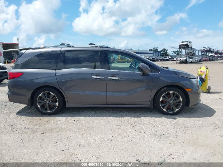 2022 Honda Odyssey Elite VIN: 5FNRL6H92NB029447 Lot: 40076150