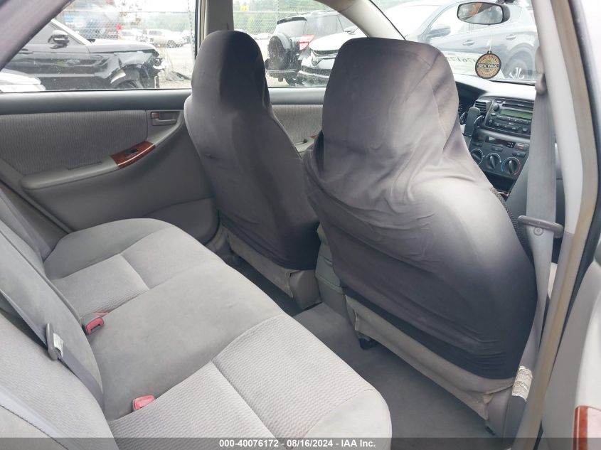 2005 Toyota Corolla Le VIN: 2T1BR32E25C389004 Lot: 40076172