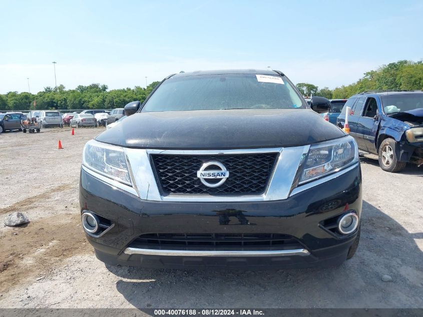 2013 Nissan Pathfinder S/Sv/Sl/Platinum VIN: 5N1AR2MN7DC641660 Lot: 40076188