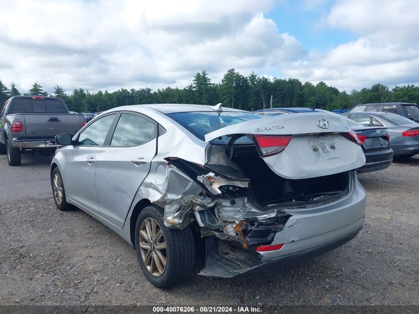 5NPDH4AE8EH459265 2014 Hyundai Elantra Se/Sport/Limited