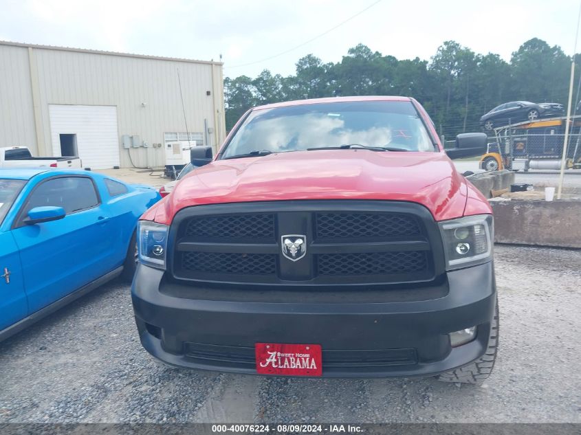 2012 Ram 1500 St VIN: 1C6RD6FT5CS199241 Lot: 40076224