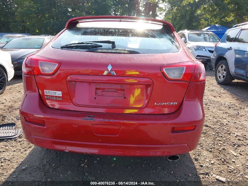 2010 Mitsubishi Lancer Sportback Gts VIN: JA32X8HW8AU003264 Lot: 40076235