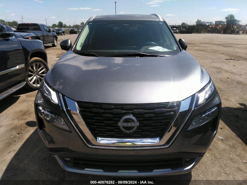 2022 Nissan Rogue Sl Intelligent Awd VIN: 5N1BT3CB3NC720831 Lot: 40076252