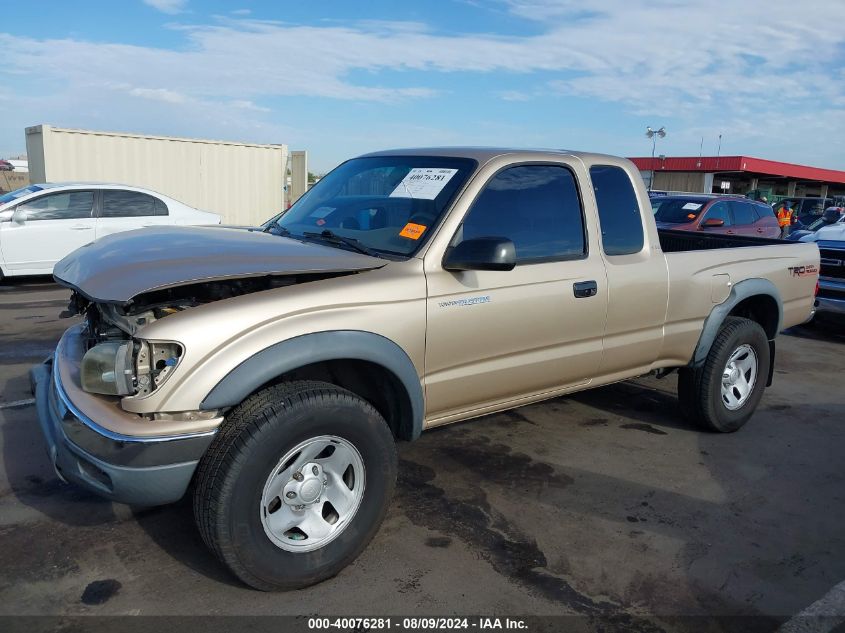 2002 Toyota Tacoma Xtracab Prerunner VIN: 5TESN92N52Z885158 Lot: 40076281