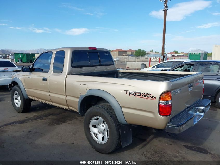 2002 Toyota Tacoma Xtracab Prerunner VIN: 5TESN92N52Z885158 Lot: 40076281