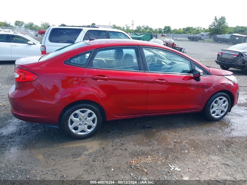 2013 Ford Fiesta Se VIN: 3FADP4BJ0DM224954 Lot: 40076284