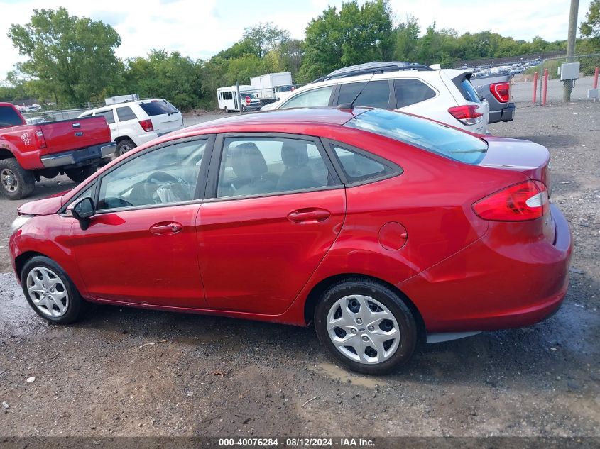 2013 Ford Fiesta Se VIN: 3FADP4BJ0DM224954 Lot: 40076284