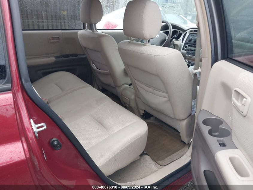 2006 Toyota Highlander VIN: JTEGD21A860150030 Lot: 40076310