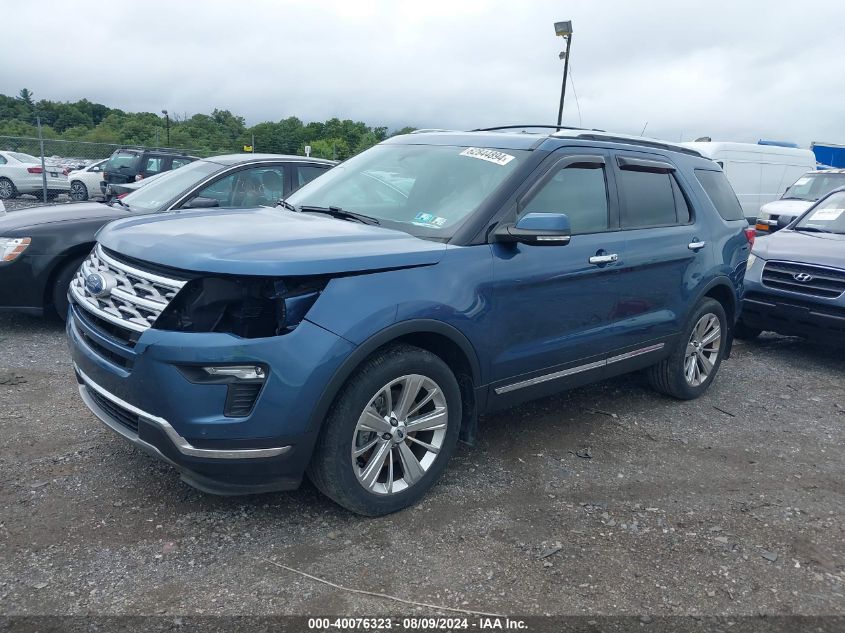 1FM5K8FH4KGB55619 2019 FORD EXPLORER - Image 2