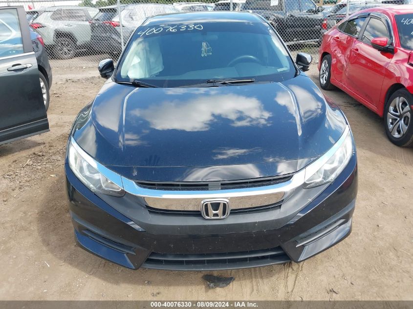 2018 Honda Civic Lx VIN: 19XFC2F5XJE034004 Lot: 40076330