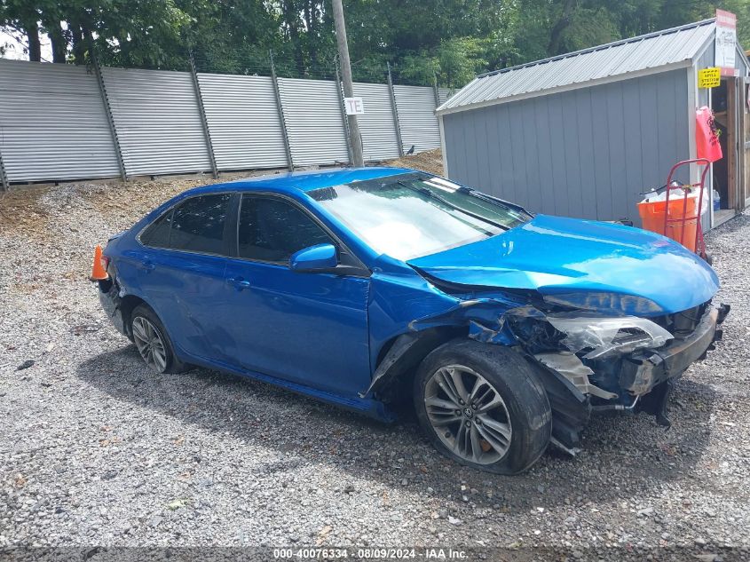 2017 Toyota Camry Se VIN: 4T1BF1FK7HU713824 Lot: 40076334