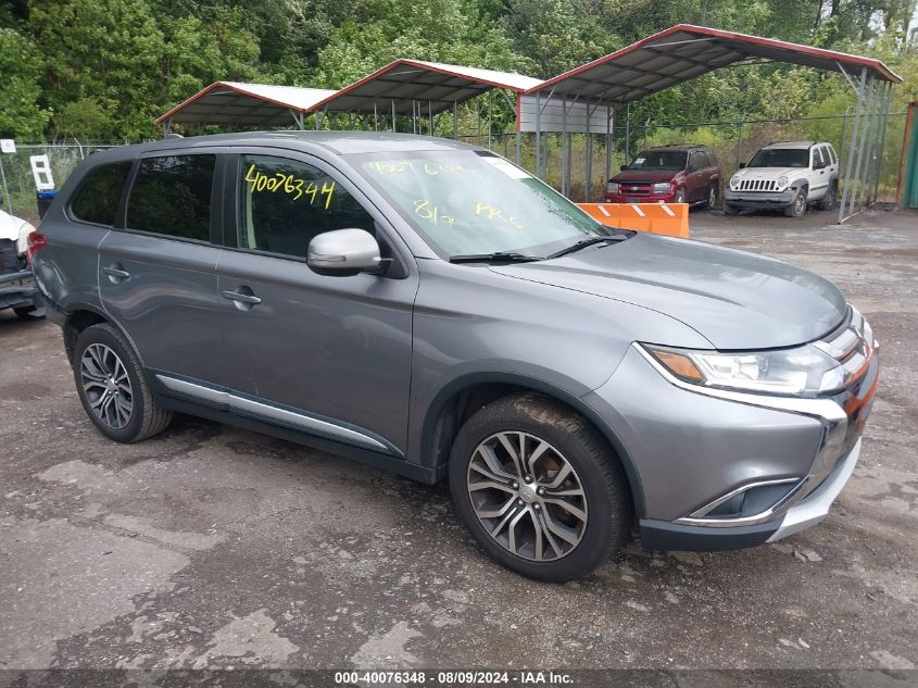 2018 Mitsubishi Outlander Se/Sel/Le VIN: JA4AD3A31JJ003837 Lot: 40076348