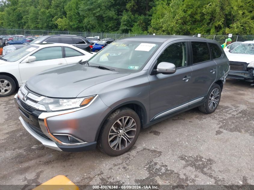 2018 Mitsubishi Outlander Se/Sel/Le VIN: JA4AD3A31JJ003837 Lot: 40076348