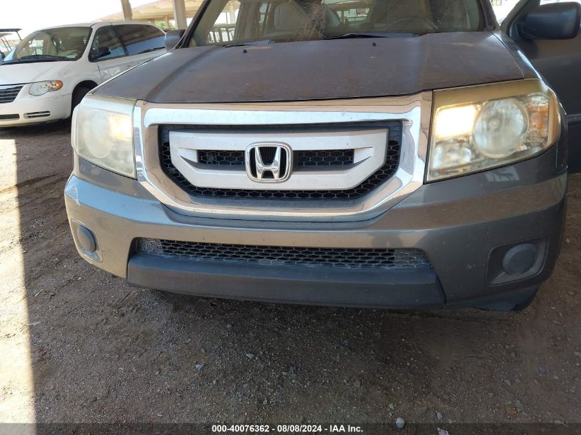 2011 Honda Pilot Lx VIN: 5FNYF3H21BB022439 Lot: 40076362