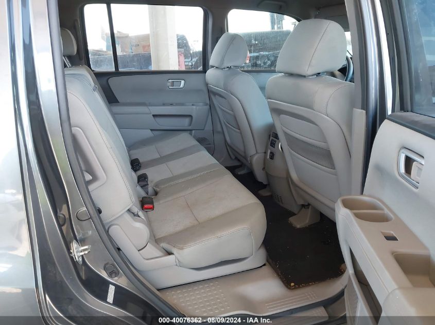 2011 Honda Pilot Lx VIN: 5FNYF3H21BB022439 Lot: 40076362