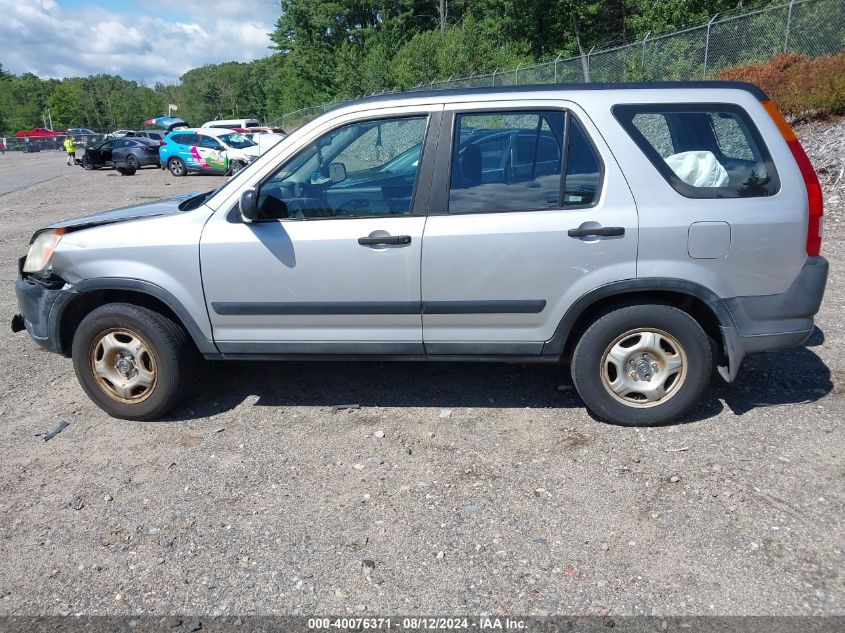 2004 Honda Cr-V Lx VIN: SHSRD785X4U255923 Lot: 40076371