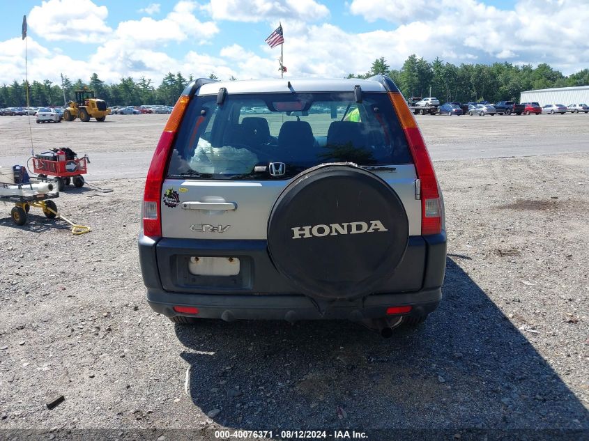 2004 Honda Cr-V Lx VIN: SHSRD785X4U255923 Lot: 40076371