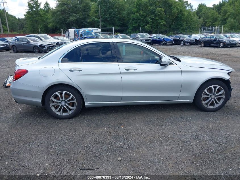 2016 Mercedes-Benz C 300 4Matic/Luxury 4Matic/Sport 4Matic VIN: 55SWF4KB3GU100554 Lot: 40076393