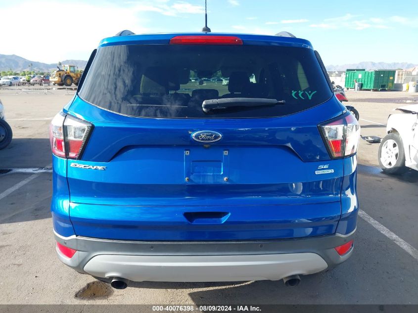 2017 Ford Escape Se VIN: 1FMCU0GD7HUD77256 Lot: 40076398