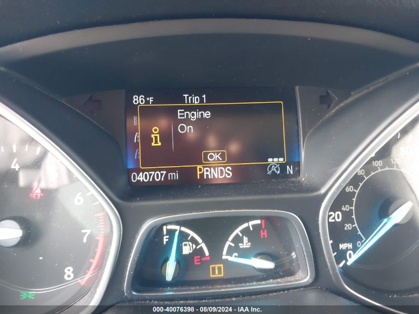 2017 Ford Escape Se VIN: 1FMCU0GD7HUD77256 Lot: 40076398