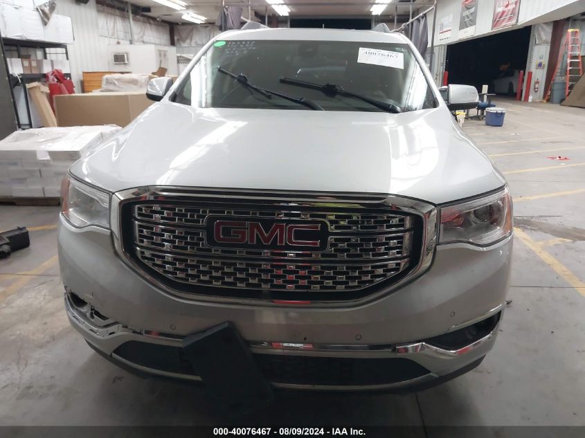 2018 GMC Acadia Denali VIN: 1GKKNXLSXJZ196420 Lot: 40076467