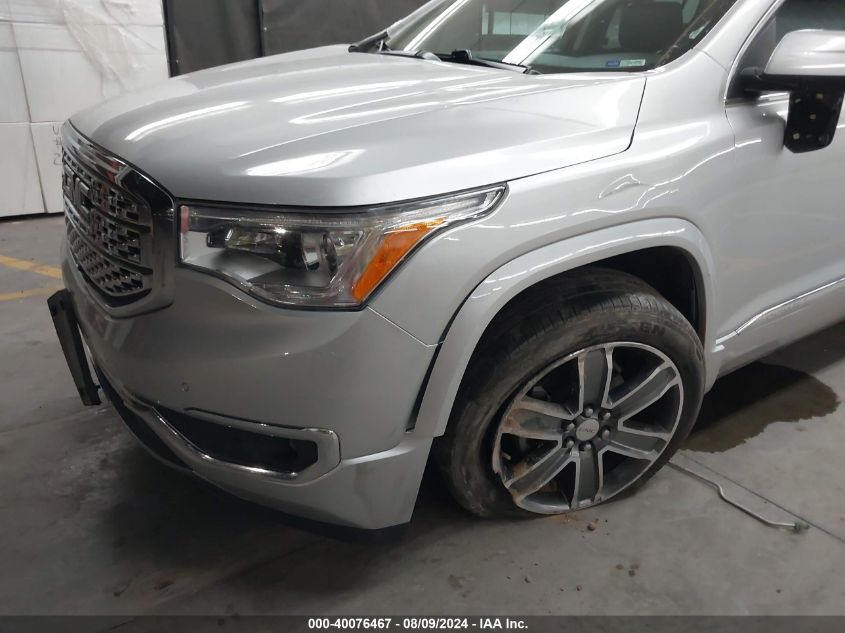 1GKKNXLSXJZ196420 2018 GMC Acadia Denali