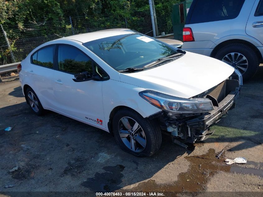 3KPFL4A70JE283318 2018 KIA FORTE - Image 1