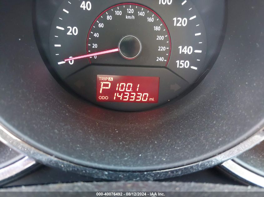 2012 Kia Sorento Lx V6 VIN: 5XYKT4A26CG243771 Lot: 40076492