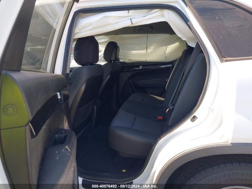 2012 Kia Sorento Lx V6 VIN: 5XYKT4A26CG243771 Lot: 40076492