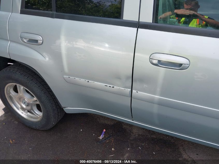 2007 Chevrolet Trailblazer Ls/Lt VIN: 1GNDT13S872284916 Lot: 40076495