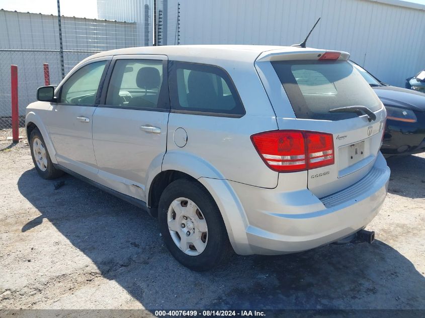 2010 Dodge Journey Se VIN: 3D4PG4FB1AT118592 Lot: 40076499