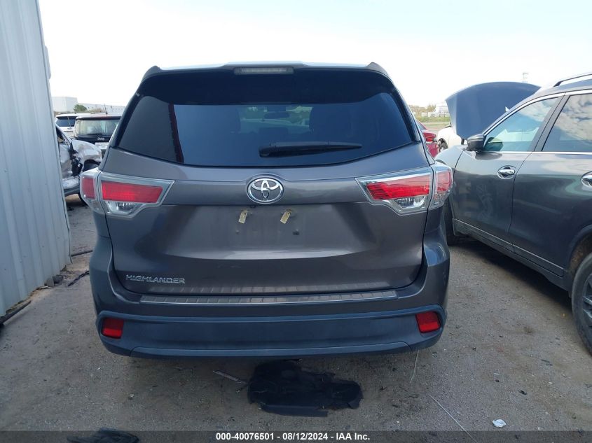 5TDZKRFH3GS157371 2016 TOYOTA HIGHLANDER - Image 16