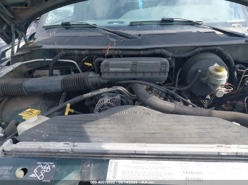 2001 Dodge Ram 1500 St VIN: 3B7HF13Z21M260450 Lot: 40076502