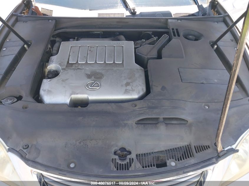 2008 Lexus Es 350 VIN: JTHBJ46G482269344 Lot: 40076517