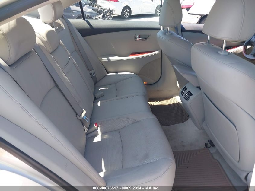 2008 Lexus Es 350 VIN: JTHBJ46G482269344 Lot: 40076517