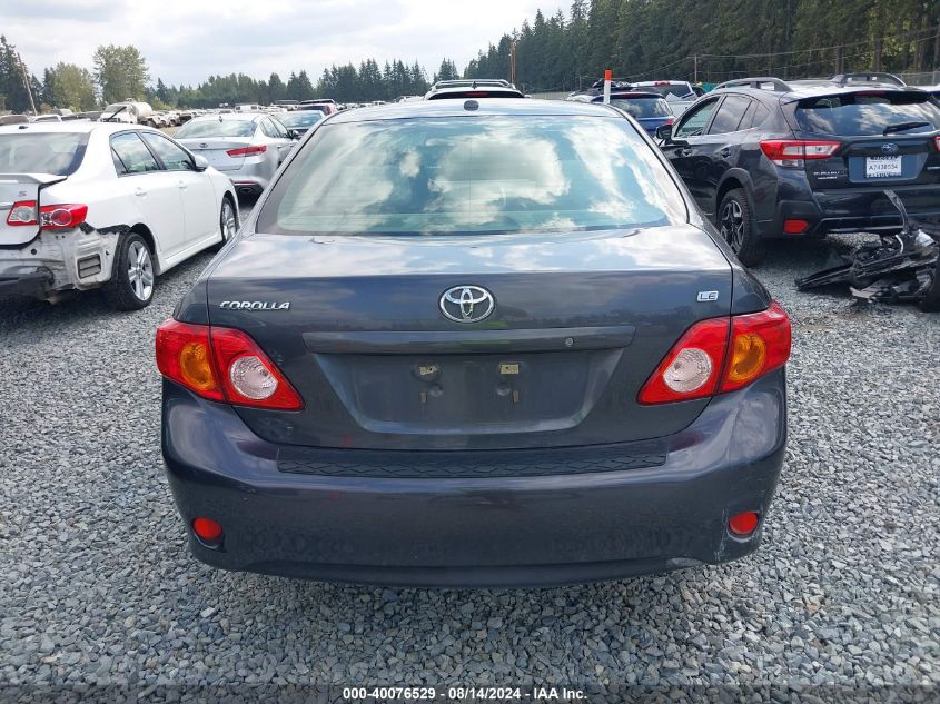 2010 Toyota Corolla Le VIN: JTDBU4EE1A9107810 Lot: 40076529