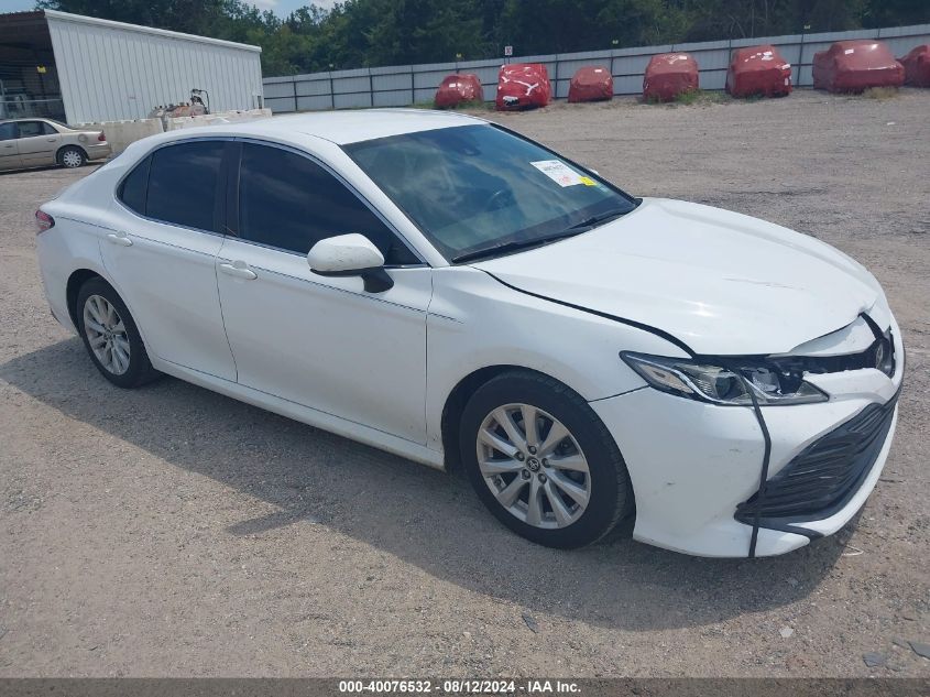 4T1B11HK6KU823489 2019 TOYOTA CAMRY - Image 1