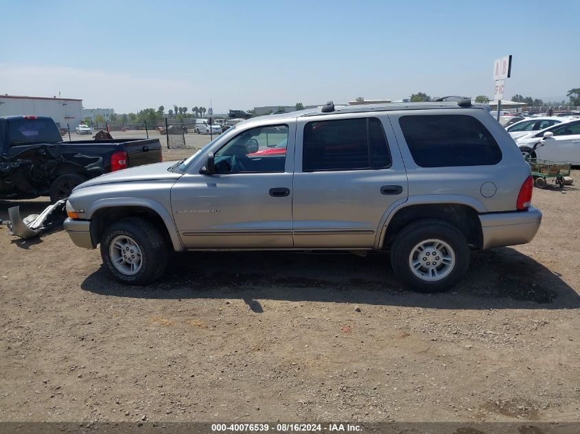 1999 Dodge Durango VIN: 1B4HS28Z3XF708694 Lot: 40076539