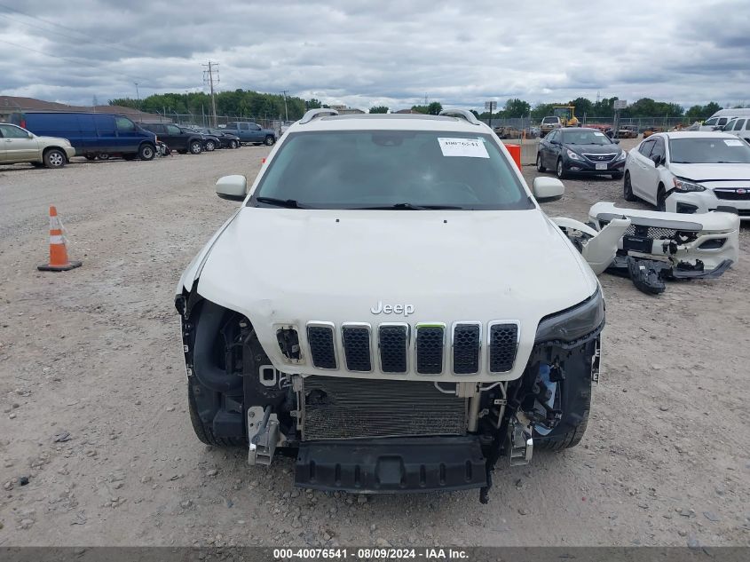 2019 Jeep Cherokee Overland 4X4 VIN: 1C4PJMJX8KD250578 Lot: 40076541